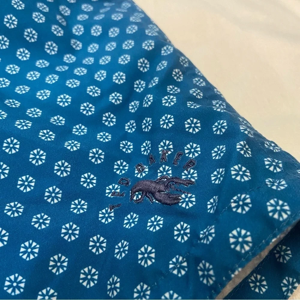 Ted Baker Teal Patterned Swim Trunks Shorts Size 3 - 2981